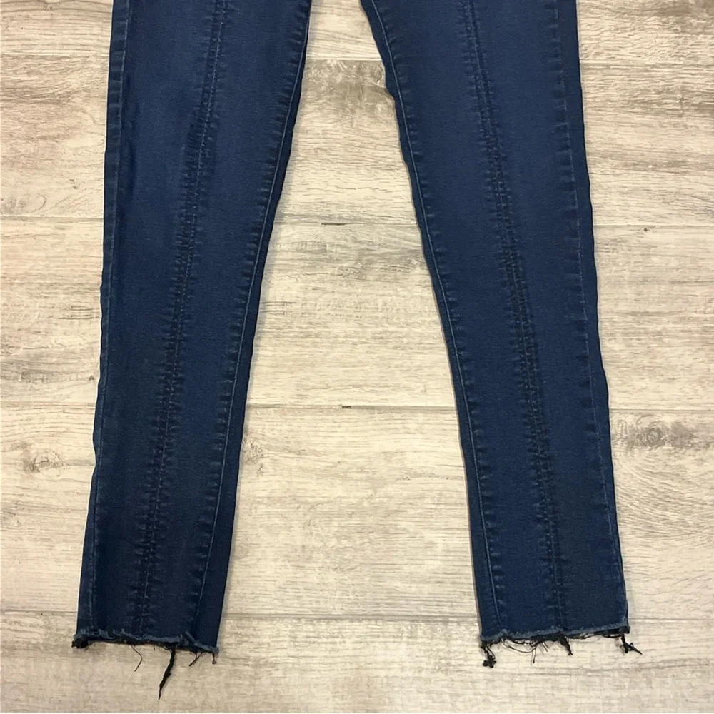Free People Jeans 28 61855-16515125 Elastic Waist Pull On Skinny High Waist‎